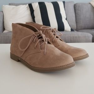 SODA suede booties